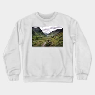 Glencoe, Highlands of Scotland Crewneck Sweatshirt
